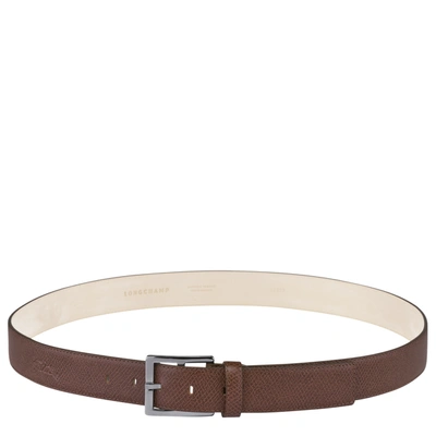 Longchamp Ceinture Homme Le Pliage In Brown