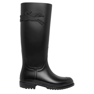 Longchamp Flat Boots Fall-winter 2022 Collection In Noir
