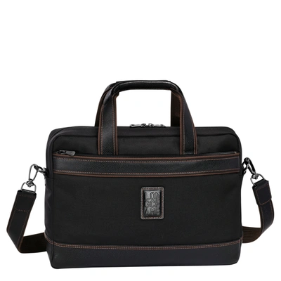 Longchamp Briefcase S Boxford In Black