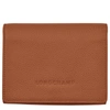 Longchamp Women's Le Foulonné Compact Wallet In Caramel