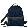 Longchamp Sac À Dos S Le Pliage Lgp In Noir/marine