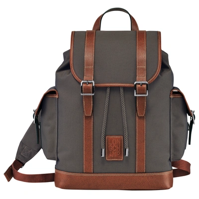 Longchamp Backpack Boxford In Brown