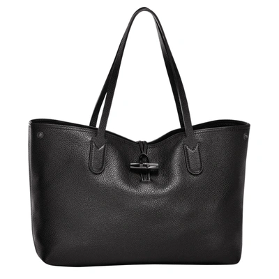 Longchamp Shoulder Bag Roseau Essential In Black