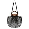 Longchamp Le Pliage Filet L Bag In Black