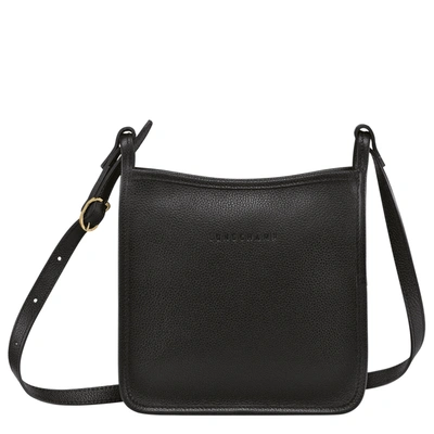 Longchamp Sac Bandoulière S Le Foulonné In Black