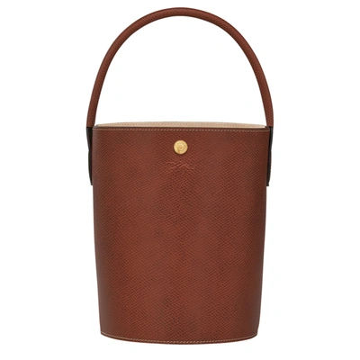 Longchamp Sac Seau S Épure In Brown