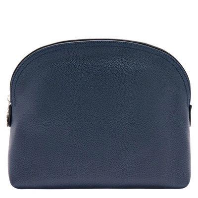 Longchamp Trousse De Toilette Le Foulonné In Navy