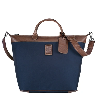 Longchamp Travel Bag Boxford In Bleu
