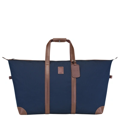 Longchamp Travel Bag Boxford In Blue