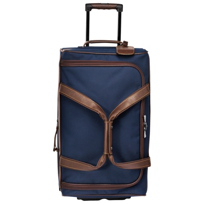 Longchamp Wheeled Duffle Bag Boxford In Blue