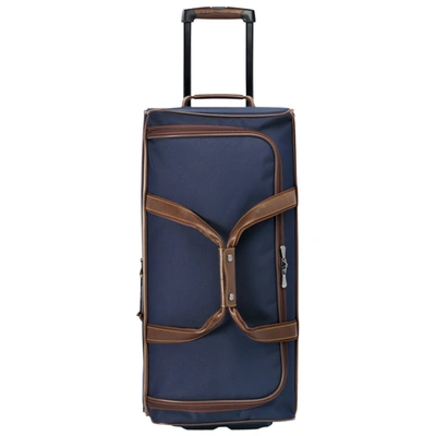 Longchamp Travel Bag L Boxford In Blue