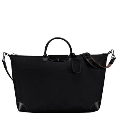 Longchamp Travel Bag Xl Boxford In Black