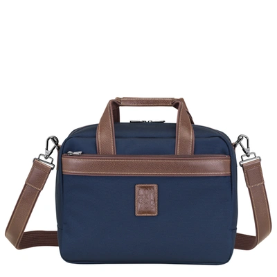 Longchamp Travel Bag Boxford In Blue