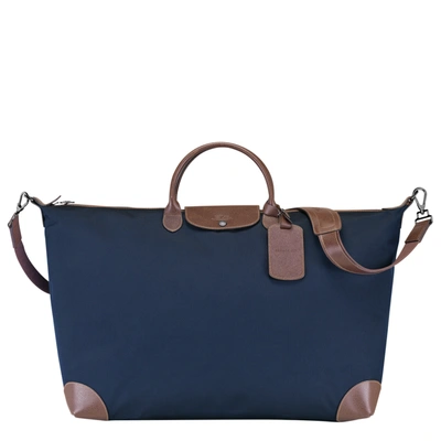 Longchamp Boxford Xl Nylon Travel Bag In Blue