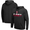 Colosseum Men's Black St. Johns Red Storm Lantern Pullover Hoodie In Black