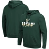 COLOSSEUM COLOSSEUM GREEN SOUTH FLORIDA BULLS LANTERN PULLOVER HOODIE