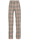 BURBERRY BURBERRY VINTAGE CHECK TAILORED PANTS