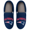 Foco Women's  New England Patriots Big Logo Slip-on Sneakers In Navy