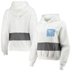 Refried Apparel Women's White Tennessee Titans Crop Dolman Pullover Hoodie In White