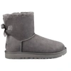 UGG UGG MINI BAILEY BOW II GREY BOOT