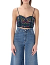 CHLOÉ EMBROIDERED BUSTIER