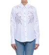 DOLCE & GABBANA SHIRT WITH LACE CARVINGS