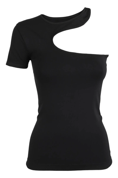 Helmut Lang Cut Out In Black