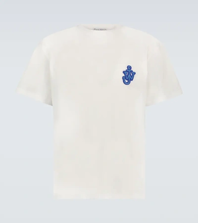 Jw Anderson White Anchor Patch T-shirt