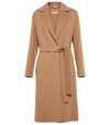 S Max Mara Pauline Self-tie Virgin Wool Coat In Perfect Camel