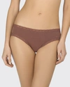 Natori Bliss Cotton Girl Briefs In Sunrise