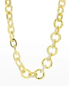 Freida Rothman Cubic Zirconia Chain Link Necklace