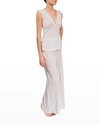 Everyday Ritual Julia Sleeveless Pajama Set In Mist Grey