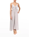 Everyday Ritual Sophia Empire-waist Nightgown In Black