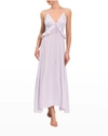Everyday Ritual Sophia Empire-waist Nightgown In Lavender