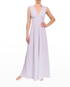 Everyday Ritual Amelia Empire-waist Nightgown In Lavender