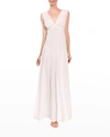Everyday Ritual Amelia Empire-waist Nightgown In White