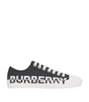 BURBERRY CANVAS LOGO trainers
