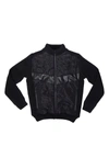 X-ray Lightly Insulated Full Zip Jacket In Black/ Black