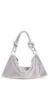 Cult Gaia Hera Nano Shoulder Bag In Silver