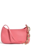 House Of Want Newbie Vegan Leather Shoulder Bag In Peony