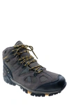 Bearpaw Brock Mens Suede Waterproof Hiking Boots In Taupe