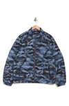 Tommy Hilfiger Real Down Packable Puffer Jacket In Blue Camo