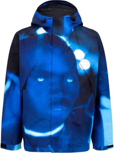 Supreme Nas And Dmx Gore-tex Shell Jacket In Blue