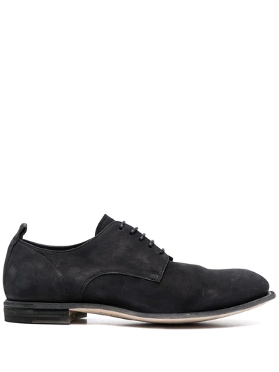 Officine Creative Durga Leather Derby Shoes In Black
