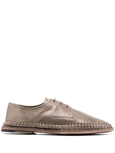 Officine Creative Leather Lace-up Shoes In Neutrals