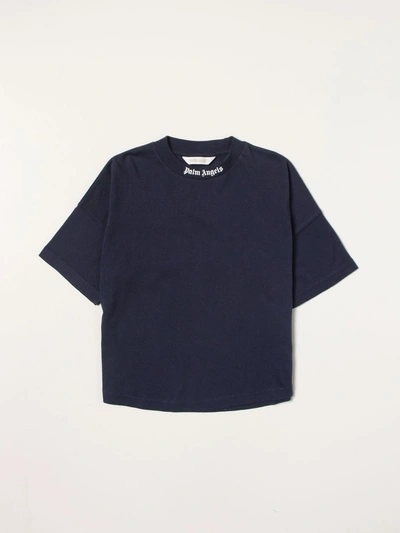 Palm Angels T-shirt  Kids Color Navy