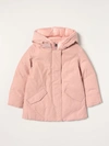 Woolrich Coat  Kids Color Pink