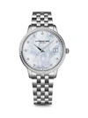 RAYMOND WEIL WOMEN'S TOCCATA STAINLESS STEEL, MOTHER-OF-PEARL & DIAMOND BRACELET WATCH