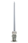 Baobab Collection Gemelli Silver 3" Candle Holders, Set Of 2 In Silver