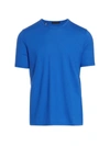 Saks Fifth Avenue Collection Core Solid Crewneck Tee In Blue